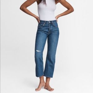 Rag & Bone Maya Crop High-Rise Flare Jeans